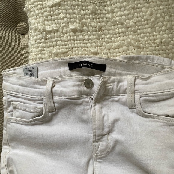J Brand White Skinny Jeans - Picture 2 of 3